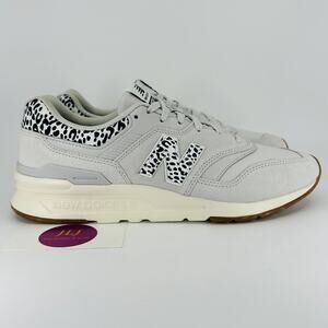 New Balance Women's 997H Sneakers Grey Matter Snow Leopard CW997HWD Size 9.5